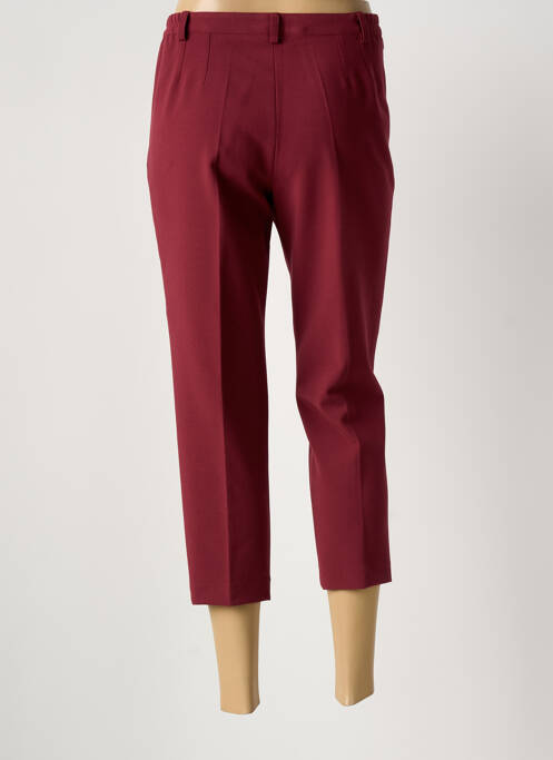 Pantacourt poches taille haute rouge JUMFIL femme