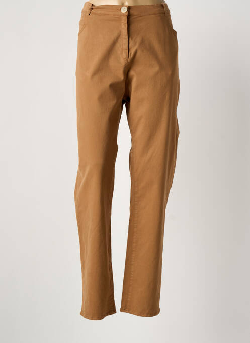 Jeans coupe slim marron JUMFIL femme