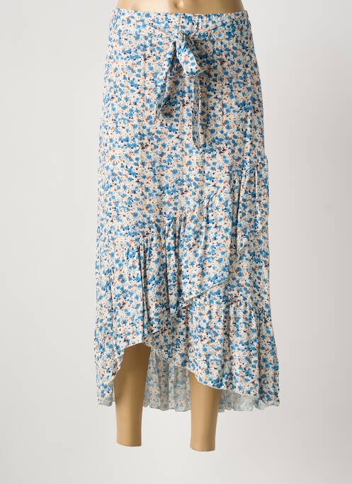 Jupe longue bleu QUATTRO femme