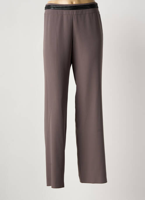 Pantalon droit marron JUMFIL femme