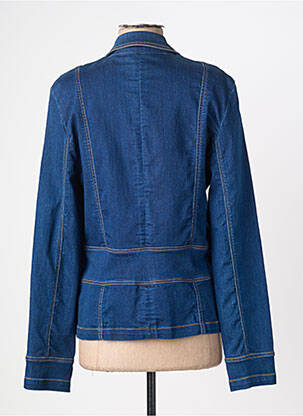 Veste casual col chemisier bleu QUATTRO femme