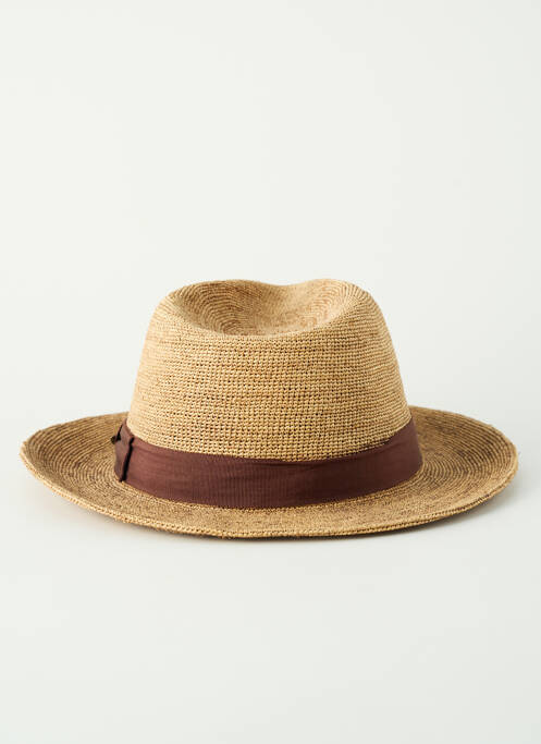 Chapeau forme chapeau paille marron STETSON homme