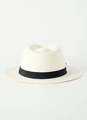 Chapeau forme chapeau paille blanc HOUSE OF ORD homme