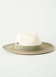 Chapeau forme chapeau paille vert HOUSE OF ORD homme