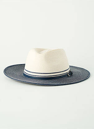 Chapeau forme chapeau paille bleu HOUSE OF ORD homme