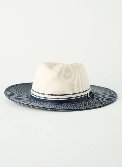 Chapeau forme chapeau paille bleu HOUSE OF ORD homme