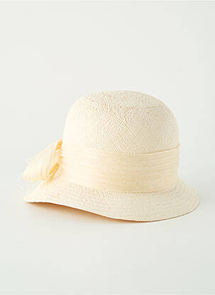 Chapeau beige COUSTILLERES femme