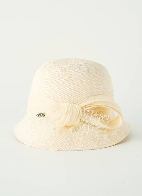 Chapeau beige COUSTILLERES femme