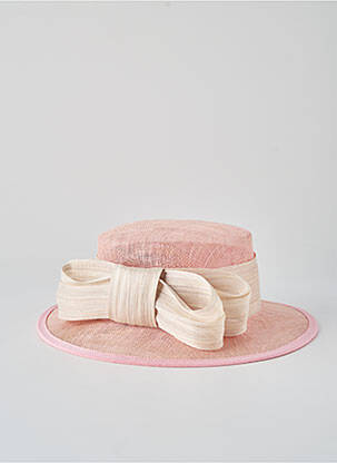 Chapeau rose COUSTILLERES femme