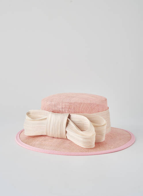 Chapeau rose COUSTILLERES femme