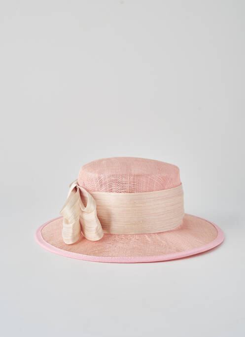 Chapeau rose COUSTILLERES femme