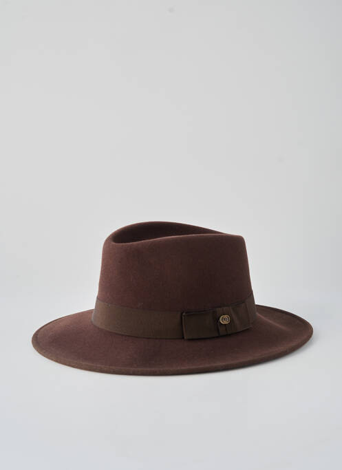 Chapeau marron COUSTILLERES homme