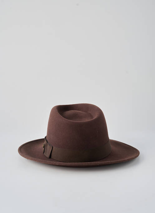 Chapeau marron COUSTILLERES homme
