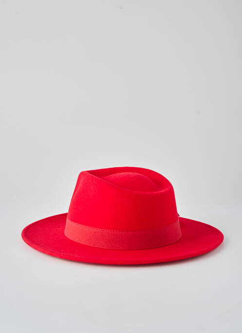 Chapeau rouge M BY FLECHET unisexe