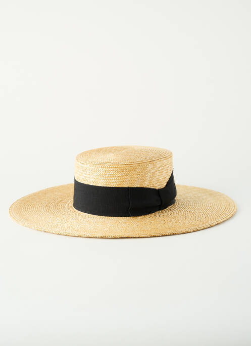 Chapeau noir FLECHET unisexe