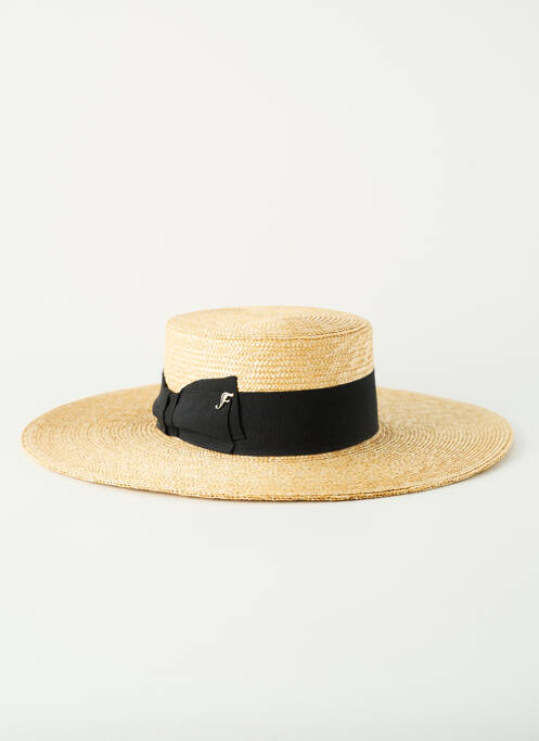 Chapeau noir FLECHET unisexe