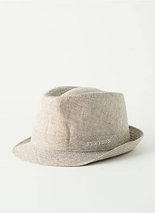 Chapeau beige STETSON homme