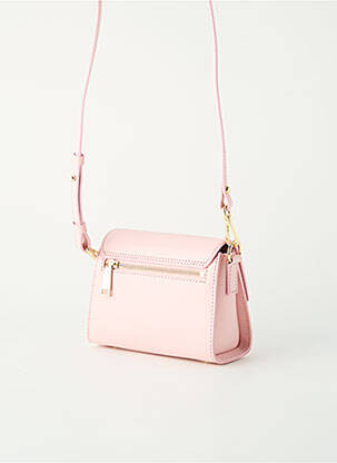Sac multipoches forme rectangulaire rose LANCASTER femme