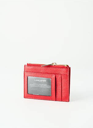 Portefeuille rouge LANCASTER femme