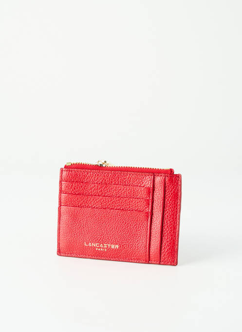 Portefeuille rouge LANCASTER femme