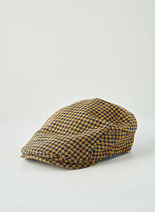 Casquette tissage pied de poule marron GÖTTMANN homme