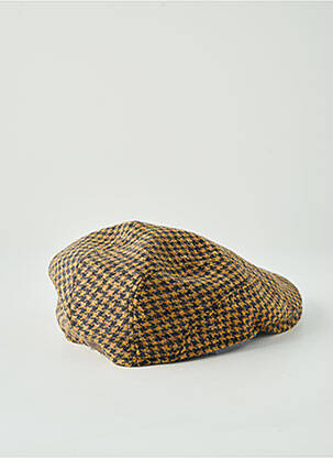 Casquette tissage pied de poule marron GÖTTMANN homme