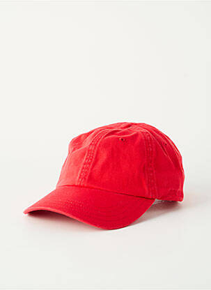 Casquette rouge STETSON homme