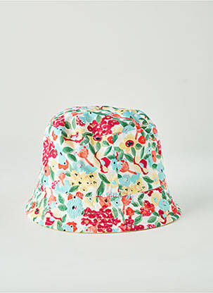 Chapeau imprimé fleurs jaune TAFFTA unisexe