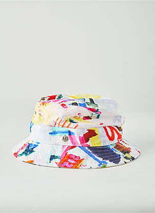 Chapeau doublure blanc M BY FLECHET homme