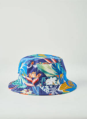 Chapeau doublure bleu M BY FLECHET homme