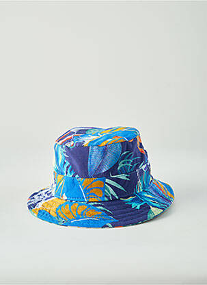 Chapeau doublure bleu M BY FLECHET homme