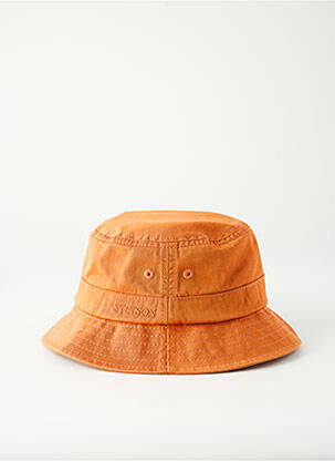 Chapeau orange STETSON homme