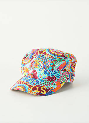Casquette imprimé fantaisie bleu STETSON femme
