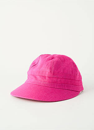 Casquette doublure rose TAFFTA femme