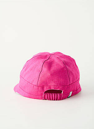 Casquette doublure rose TAFFTA femme