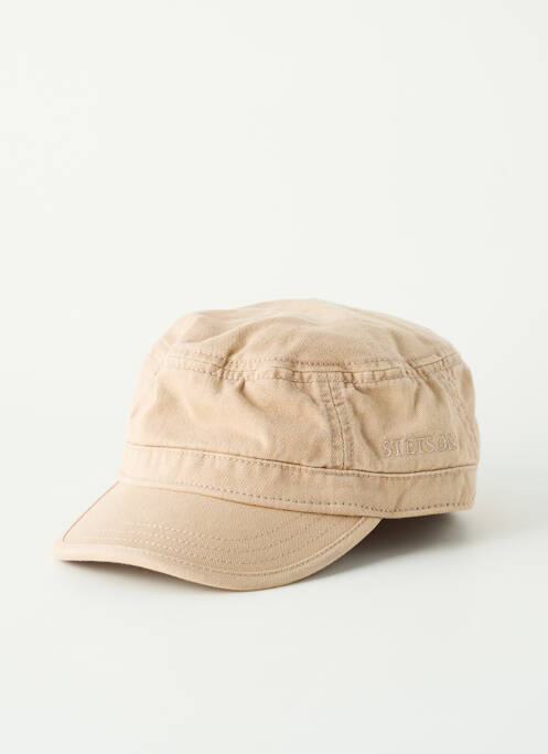 Casquette beige STETSON homme
