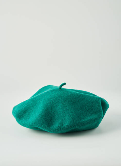 Bonnet forme béret vert LE BERET FRANÇAIS femme