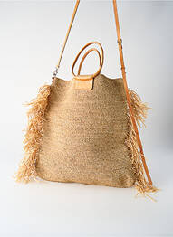 Sac bandoulière amovible beige SUN & GREEN femme
