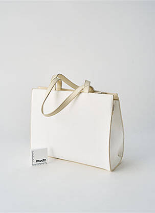 Sac fermeture zippée forme rectangulaire beige FRANCINEL femme