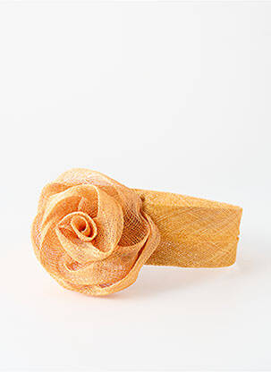 Accessoire pour cheveux bandeau jaune COUSTILLERES femme