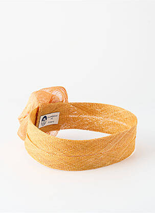 Accessoire pour cheveux bandeau jaune COUSTILLERES femme