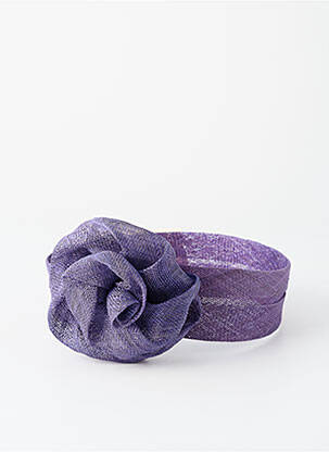 Accessoire pour cheveux violet COUSTILLERES femme