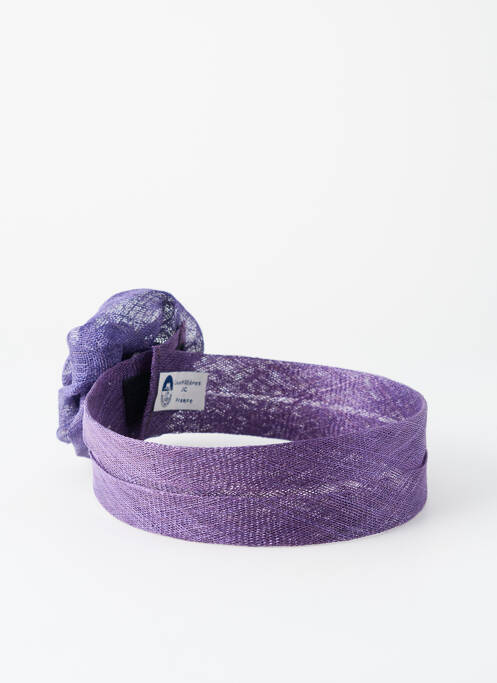 Accessoire pour cheveux violet COUSTILLERES femme