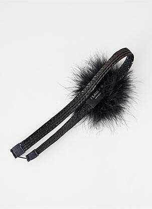 Accessoire pour cheveux bandeau noir LAULA R femme