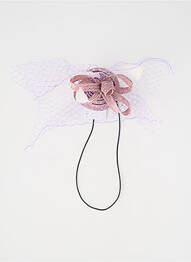 Accessoire pour cheveux fermeture elastique rose LAULA R femme