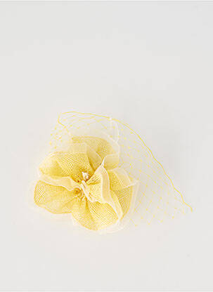 Accessoire pour cheveux barrette jaune MOT D'ELLE femme