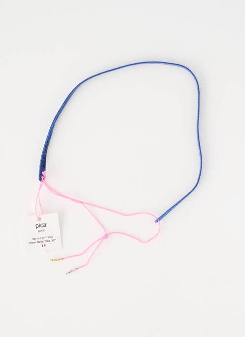 Accessoire pour cheveux bandeau bleu ATELIER PICA femme