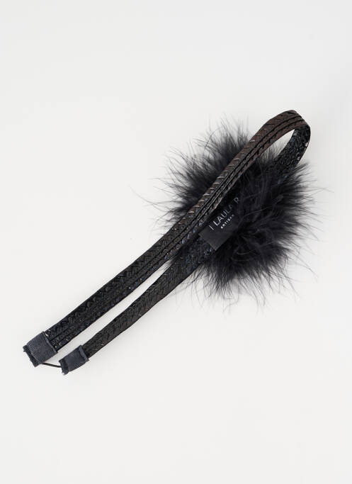 Accessoire pour cheveux bandeau noir LAULA R femme