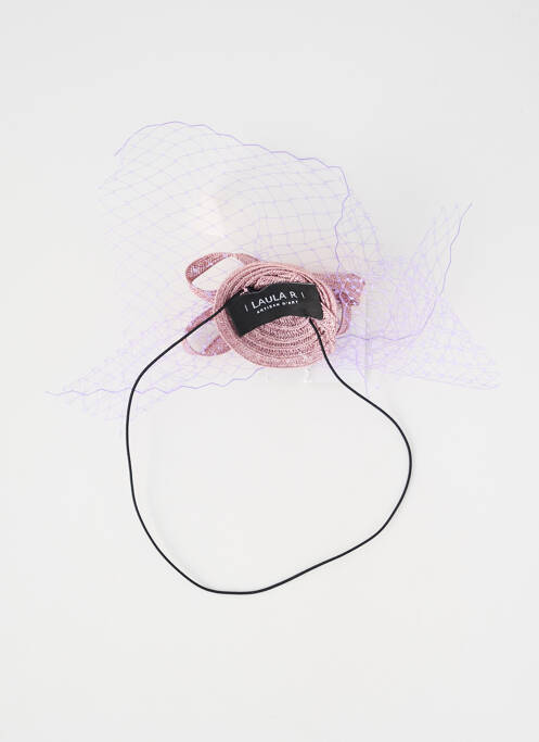 Accessoire pour cheveux fermeture elastique rose LAULA R femme