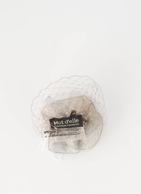 Accessoire pour cheveux barrette gris MOT D'ELLE femme